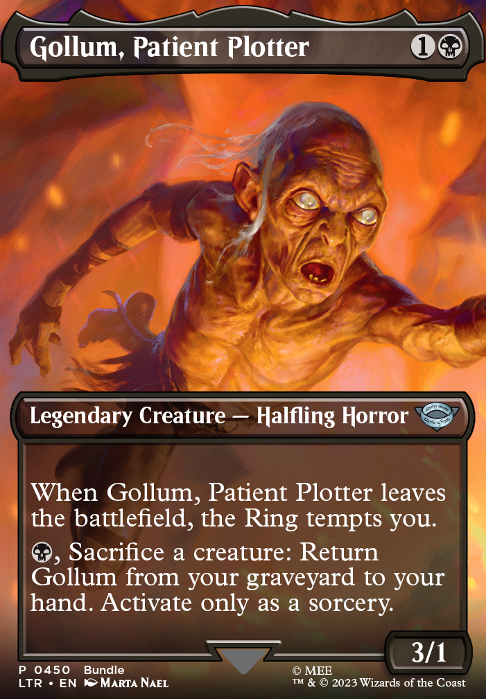 Featured card: Gollum, Patient Plotter