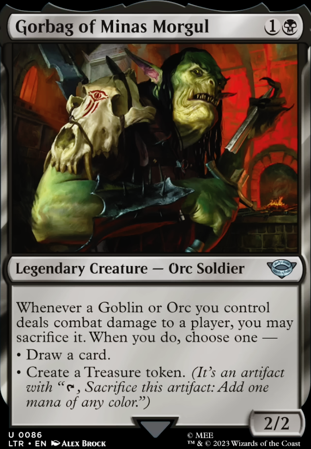 Featured card: Gorbag of Minas Morgul
