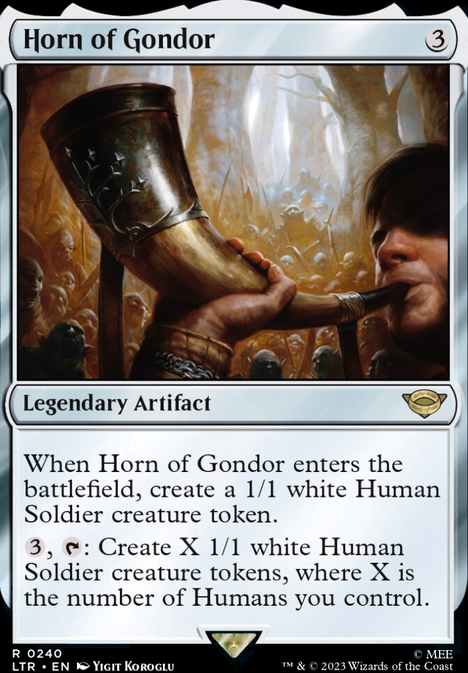 Horn of Gondor feature for All hail the Glow Cloud