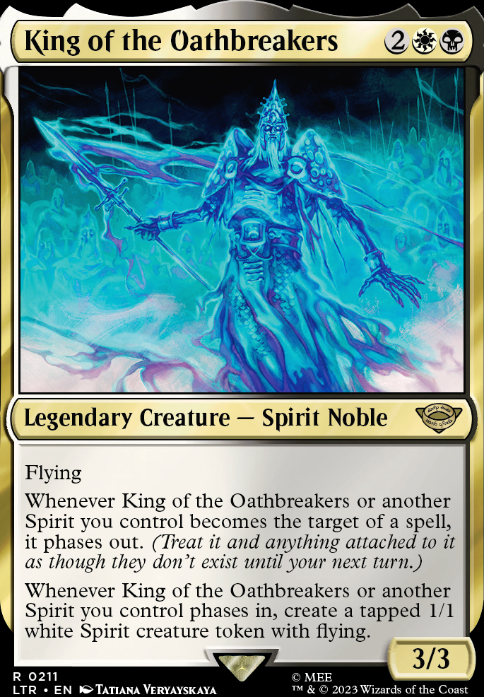 King of the Oathbreakers feature for Spirits Leave Me Where My Trust is Without Phase