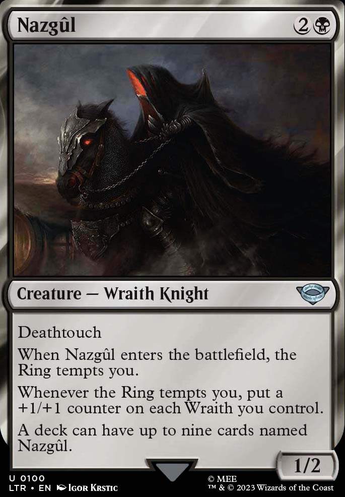 Nazgul feature for Terror of the Ring Wraiths