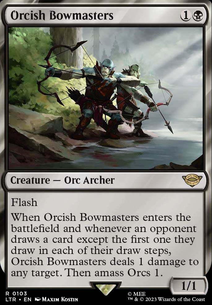 Orcish Bowmasters feature for Mono Black Control V 0.9.6.7.1
