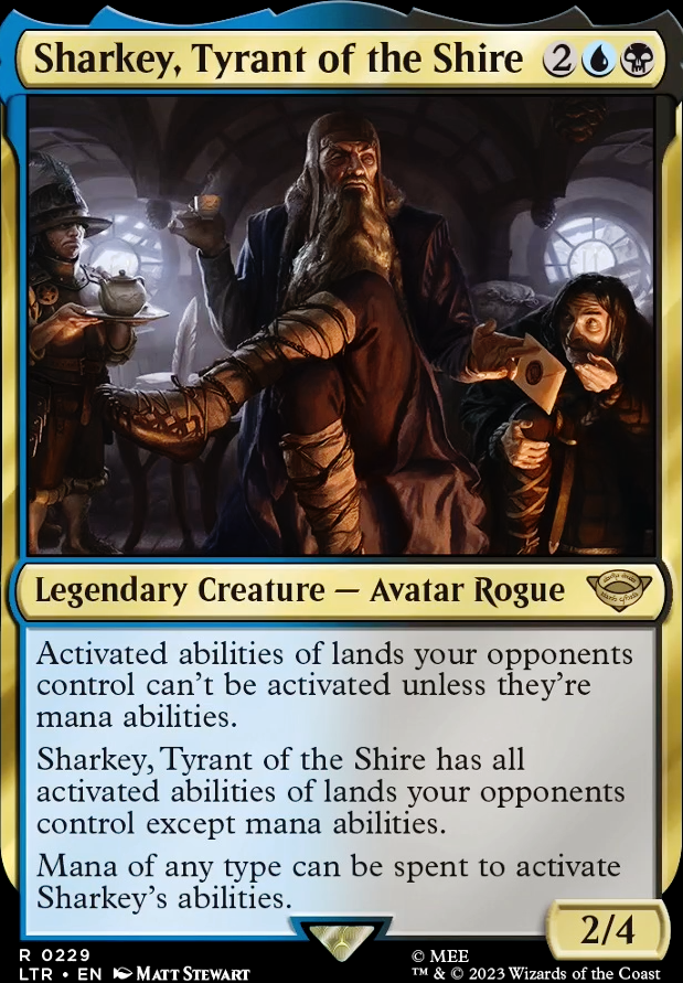 Featured card: Sharkey, Tyrant of the Shire