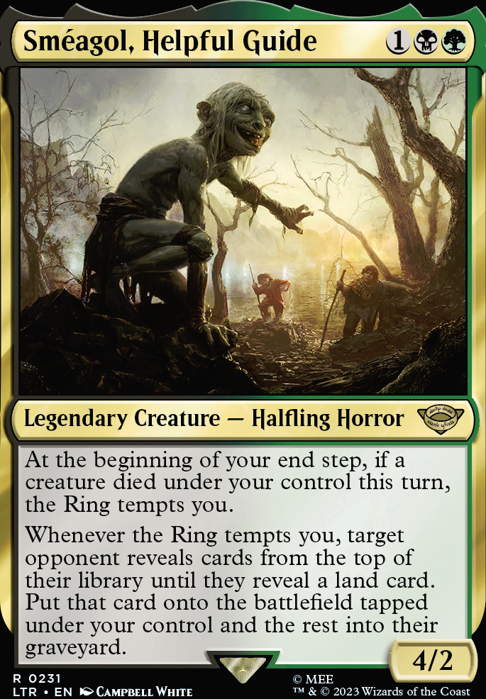 Smeagol, Helpful Guide feature for Secret Paths Through the Marshes