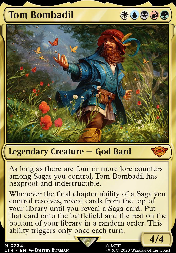Tom Bombadil feature for The Sagas of Tom "The Bomb" Bombadil