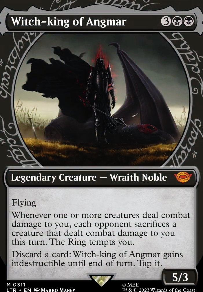 Witch-king of Angmar feature for Witch King's Copycat | Volrath Nazgul EDH