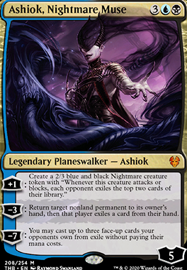 Ashiok, Nightmare Muse feature for What a nice deck you have, well had