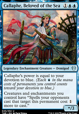 Callaphe, Beloved of the Sea feature for Mono Blue Devotion (Cheap Build) XD