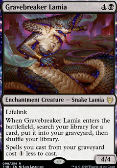 Featured card: Gravebreaker Lamia