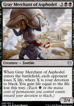 Gray Merchant of Asphodel feature for Pious Persecution