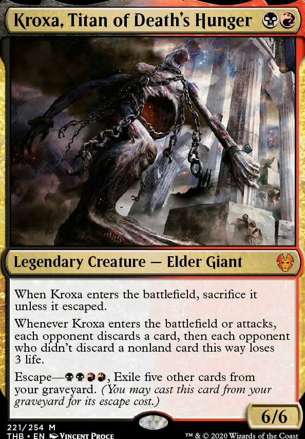 Kroxa, Titan of Death's Hunger feature for Kroxa Mana Dump