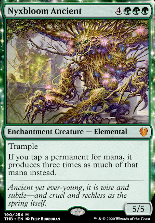 Nyxbloom Ancient feature for Token Enchantments