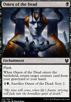 Featured card: Omen of the Dead