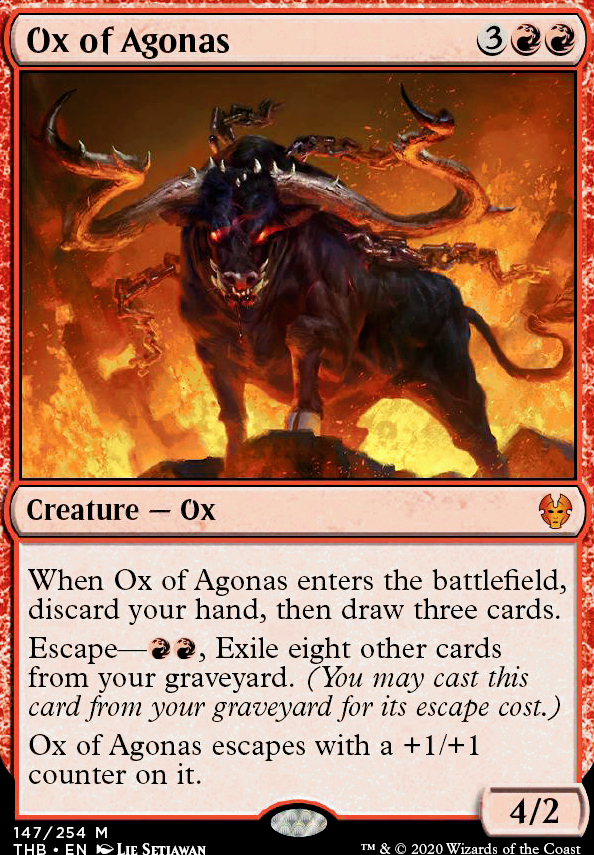 Ox of Agonas feature for Mono-Red Obosh