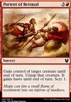 Portent of Betrayal Portent of Betrayal