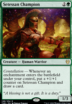 Setessan Champion feature for Amazonian Enchantress