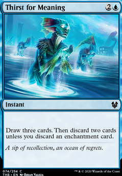 Thirst for Meaning feature for Thirsty Enchantments