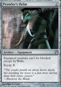 Prowler's Helm feature for Mono-black Demons EDH