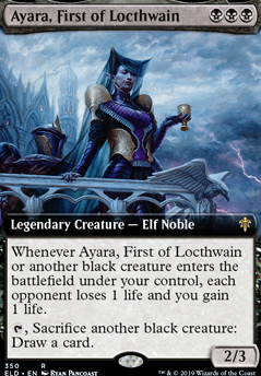 Featured card: Ayara, First of Locthwain