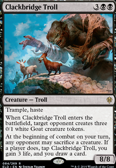 Featured card: Clackbridge Troll