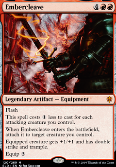 Embercleave feature for Red Deck Wins (Runaway Stream-Kin)