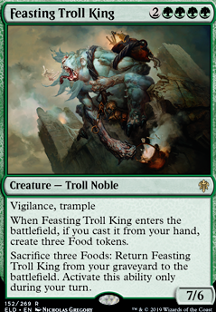 Feasting Troll King feature for Hungry Hungry Korvold