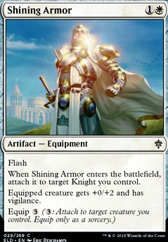 Shining Armor feature for First ToE Knight Deck
