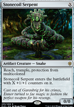 Featured card: Stonecoil Serpent