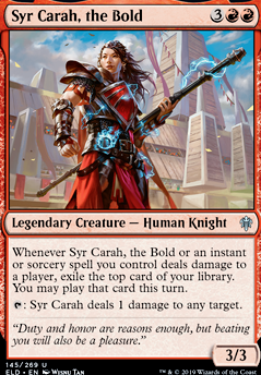 Featured card: Syr Carah, the Bold