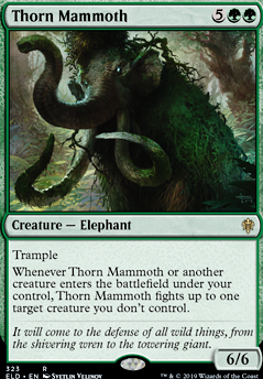 Thorn Mammoth feature for Deal With My Colossus