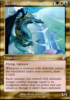 Arcades, the Strategist feature for Bant Defender