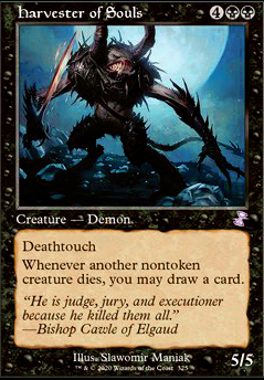 Harvester of Souls feature for Jund pod