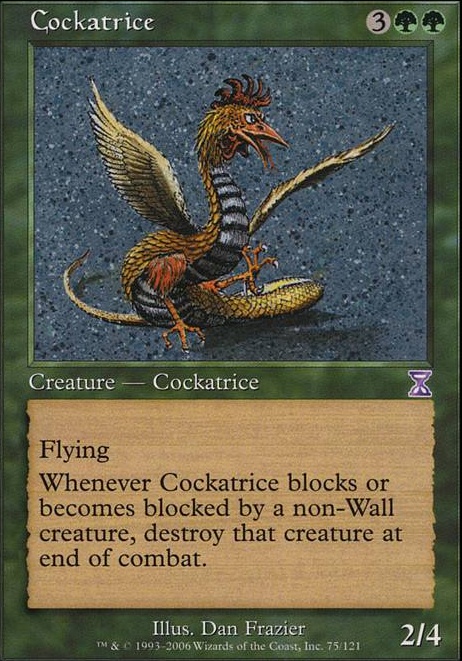 Featured card: Cockatrice