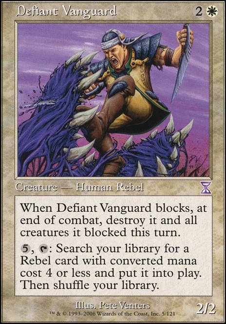 Featured card: Defiant Vanguard