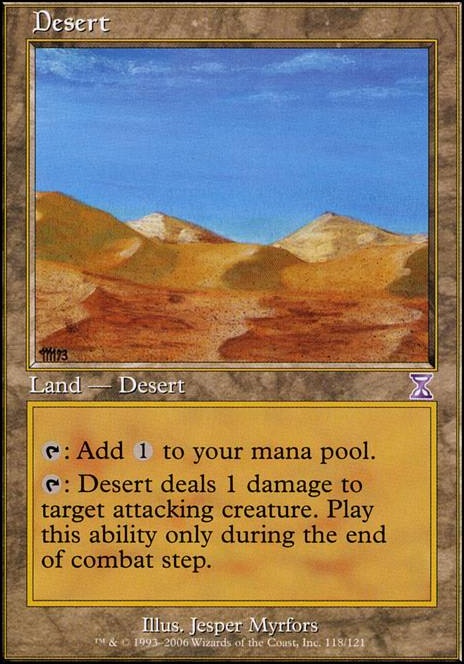 Featured card: Desert