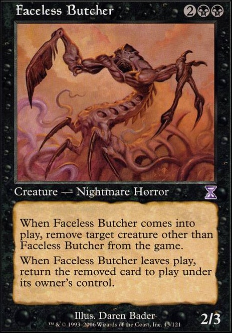 Featured card: Faceless Butcher