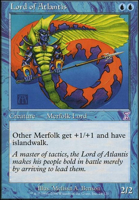 Lord of Atlantis feature for Brian Stacks' Merfolk (E)