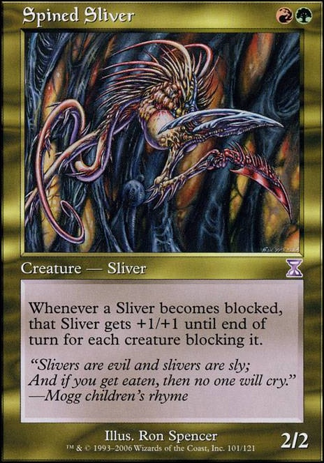 Featured card: Spined Sliver