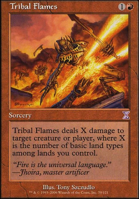 Featured card: Tribal Flames