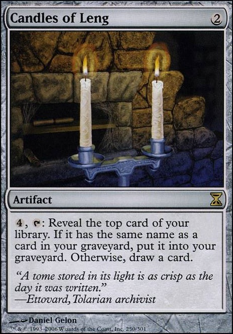 Featured card: Candles of Leng