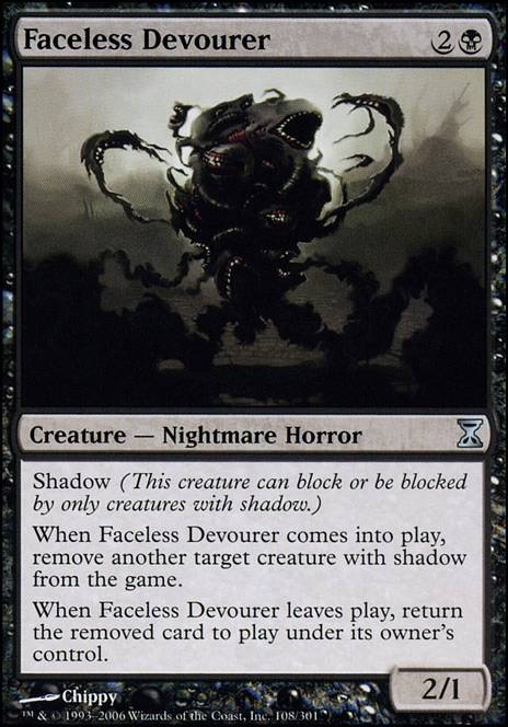 Featured card: Faceless Devourer