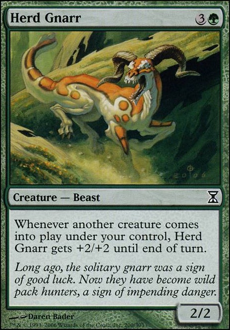 Herd Gnarr feature for Main Deck