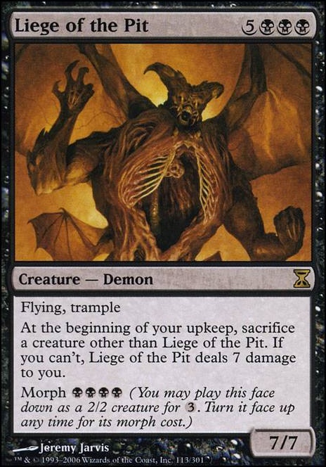 Featured card: Liege of the Pit