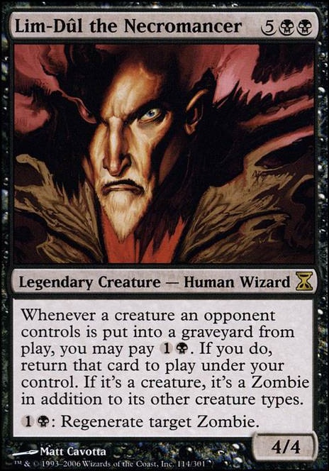 Featured card: Lim-Dul the Necromancer