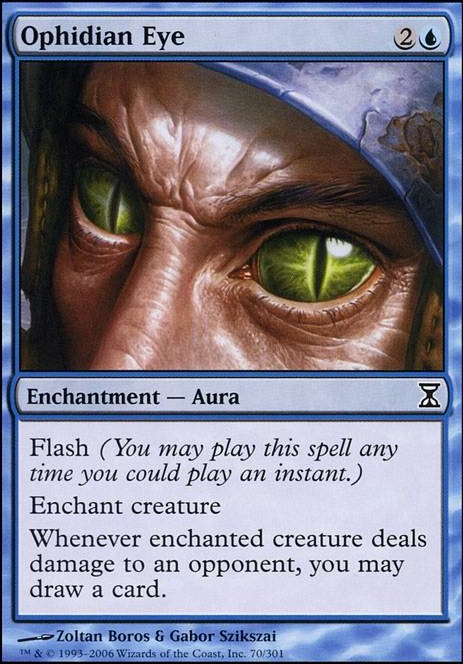 Ophidian Eye feature for Kediss x Malcom - Pauper EDH