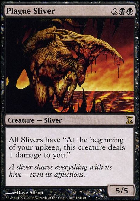 Featured card: Plague Sliver