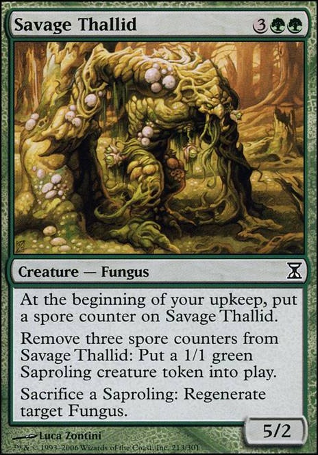 Featured card: Savage Thallid