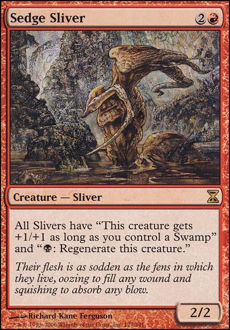 Sedge Sliver feature for Slivers (Time Spiral Block Constructed)
