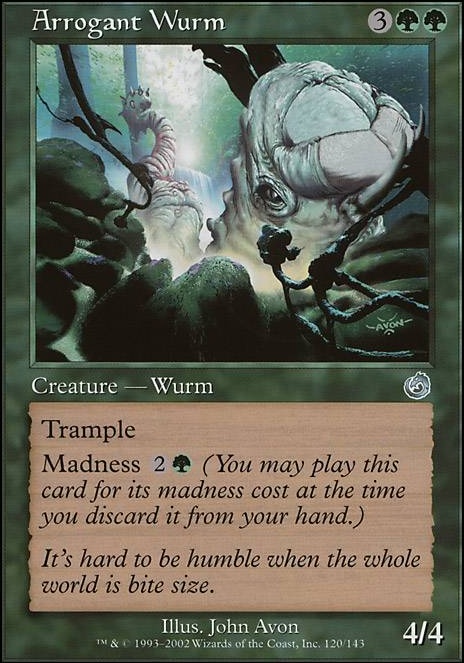 Featured card: Arrogant Wurm