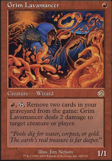 Featured card: Grim Lavamancer